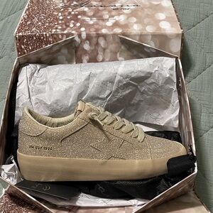 Vintage Havana Gold Glitter sneakers